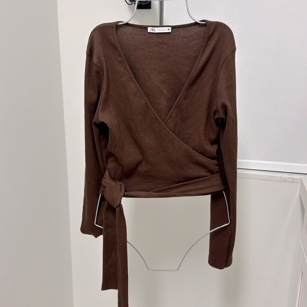 Zara Cross Tie Top NWOT